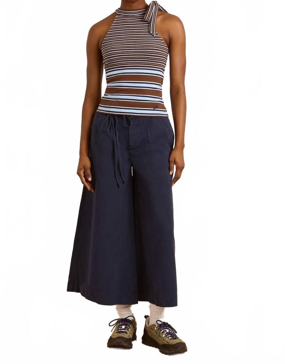 NEW DAMSON MADDER oriana high neck tank in multi